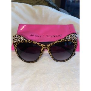 Betsey Johnson Cat Eye Sunglasses